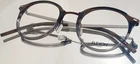 Flexon Black B2024 221 Eyeglasses Brown Horn Gradient New Plastic 50-23. Price: $110.00.