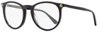 Gucci Oval Eyeglasses GG0027O 001 Black 50MM New. Price: $179.00.