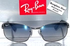 New Ray Ban Gunmetal Uv Protective Gradient Blue Grey Lens Sunglass RB3478. Price: $208.88.