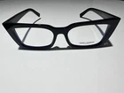 Authentic Saint Laurent Sl 554 001 Black Women's Geometric Eyeglasses 54MM New. Price: $225.00.
