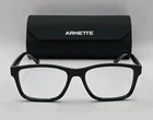 Arnette Eyeglasses Frames An 7231 2753 53-17-145 Black No Lenses New. Price: $35.00.