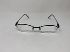 Elle EL18712 47/18/135 Black Flex Hinge Half Rim Oval Eyeglasses Women K675 New. Price: $55.00.