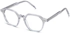 Warby Parker Randel Geometric Eyeglasses Arctic Crystal Italy 48-19-140 Nwt* New. Price: $113.00.