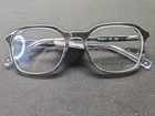 Perry Ellis 431-1 Grey Black Authentic Eyeglasses 52-18-140 Frame Only New. Price: $17.99.