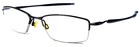 Oakley Transistor 22-214 Pewter Matte Half Rimless Eyeglasses Frame 54-18-135 Pre-owned. Price: $180.00.
