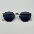 Eyevan 7285 Sunglasses Model 156 C.901 Antique Gold Frame Blue Lens 48-23-145 New. Price: $428.88.