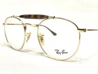 New Ray Ban RB3747V 2500 Gold/tortoise Round Modern Eyeglasses Frames 50/21 145. Price: $129.99.