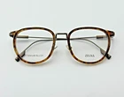 Ermenegildo Zegna Eyeglasses Frames EZ5337-D 048 Light Brown Geometric 52-20-145 New. Price: $258.88.