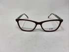 Carolina Herrera Eyewear VHE771K 9FDY 53-16-135 Burgundy Flex Hinge H183 New. Price: $125.00.