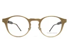 Bottega Veneta Eyeglasses Frames BV0180O 003 Matte Gold Brown Aluminum 48-23-150 New. Price: $119.99.