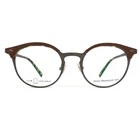 Rey Eyeglasses Frames JF2785 9060 Leather Brown Demi Gunmetal 48-20-143 New. Price: $299.99.