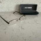 Harley Davidson HD361 Unisex Brown Frame Lens Rectangular Eyeglasses 53MM Pre-owned. Price: $60.00.