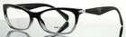 Prada VPR15P ZYY-1O1 Black Grey Womens Cat Eyeglasses 55-16-135 B:32 New. Price: $89.99.