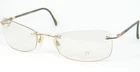 Etienne Aigner EA470 68 Gold /copper Tan Eyeglasses Rimless 57-21-125 Mm New. Price: $54.00.