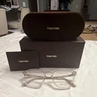 Tom Ford TF5401 020 Unisex Clear Acetate Full Rim Round Eyeglasses 51-20-145 New. Price: $150.00.