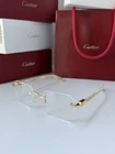 Cartier CT0623O 004 Gold Ivory Transparent Clear Eyeglasses Frame 54MM Authentic New. Price: $999.00.
