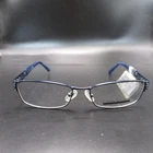Essential Eyewear EN1130 2710 Navy Blue Rectangle Eyeglass Frames 52-16-135 New. Price: $25.80.