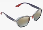 Ray-ban RB3674M Scuderia Ferrari Sunglasses Silver/blue Frame Mirror Lens New. Price: $147.99.