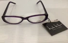 Nicole Miller New York Reading Glasses Willow +1.25 Purple Frame. Price: $12.99.