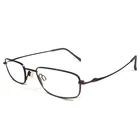 Charmant Eyeglasses Frames CH85722 Color Brown Rectangular Full Rim 47-19-140 New. Price: $48.02.