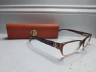 Tory Burch Designer Rectangular TY2003 858 Eyeglasses Frames 51-18-135 114558 Pre-owned. Price: $60.00.