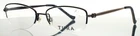 Tura R506 Egp Eggplant Womens Rectangle Half Rim Eyeglasses 52-16-135 B:32 New. Price: $19.99.