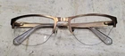 Guess GU1936-3 049 Brown Metal Semi Rimless Eyeglasses Frame Only 54-18-140 Pre-owned. Price: $15.30.