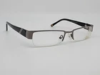 Joseph Marc JM4026 Gunmetal Gloss Black Semi Rimless Eyeglasses Frame 51-17-140 Pre-owned. Price: $22.99.