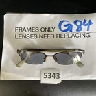 Nike Eyeglasses 8004 241 Gray 51-18-140 Half Rim Frames G84 Pre-owned. Price: $13.73.