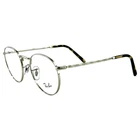 Ray Ban RB3637V New Round Unisex Metal Eyeglass Frame 2501 Silver 50-21 Italy. Price: $171.96.