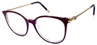 Escada VESD39K 0U78 Merlot Red/gold Eyeglasses Frame 52-18-140 Pre-owned. Price: $160.00.