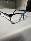 John Varvatos VJV422 Eyeglasses Men's Blue Full Rim Square Optical Frame 54MM New. Price: $80.00.