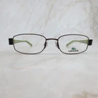 Lacoste Eyeglasses Frame 12237 Unisex Brow Metal Full Rim Rectangle 51-18-135 Pre-owned. Price: $22.49.