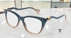 Gucci GG1012O 002 Rectangular Squared Blue Demo Lens 54 Mm Women's Eyeglasses New. Price: $199.00.