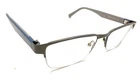 Salvatore Ferragamo 2186 071 Blue Gray Half Eyeglasses Frames 56-18 150 Italy Pre-owned. Price: $69.99.