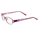 Easyclip EC250 Women's Purple Metal Rx-ready Eyewear Frame 52-16-135MM & Case Pre-owned. Price: $30.00.