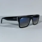 Ray-ban RB2191 Inverness Black On Transparent/blue Gradient Lens Sunglasses New. Price: $64.80.