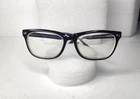 Adrian By Ideal Optics Men's Eyeglasses Frame Black Optical 52-18-140 Oval Vgc Pre-owned. Price: $21.24.