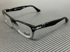 Persol PO3050V 966 Black Square Rectangle Men's Eyeglasses 53 Mm New. Price: $177.60.