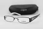 New Vogue Eyewear 3691-B 352 Black White Gunmetal Authentic Eyeglasses 50-15. Price: $69.42.