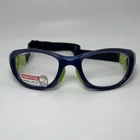 Liberty Sport Rec Specs RS-51 647 55-20 Eyeglasses Blue Green Frame + Strap New. Price: $48.00.
