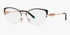 New Tiffany & Co. Cat Eyes Eyeglasses Tf 1145-B 6172 54-16 Black Gold Frames. Price: $249.99.