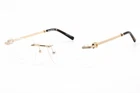 Charriol PC75081 C03 Eyeglasses Shiny Light Gold Frame 58MM New. Price: $131.99.