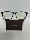 Tom Ford TF5584-B Black Acetate Blue Block Unisex Eyeglasses 56MM New. Price: $300.00.