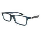 Ray-ban Eyeglasses Frames RB8901 5262 Matte Crystal Blue Carbon Fiber 53-17-145 New. Price: $129.99.