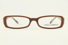 Authentic Dolce & Gabbana 3059-B 850 50MM Brown Marble Gold Glasses Italy New. Price: $229.00.