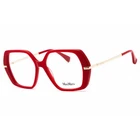 Max Mara Unisex Eyeglasses Shiny Red Acetate Oval Full Rim Frame MM5175 066 New. Price: $40.78.