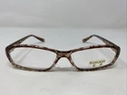 Basaar A58213-7 54-15-128 Brown Mosaic Plastic Full Rim Eyeglasses Frame A179 New. Price: $40.00.