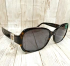 Liz Claiborne Dark Havana Sunglass Eyeglass Frames Only L563/S 086 54-17-130 Pre-owned. Price: $59.95.