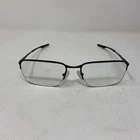 Oakley Wingback Sq OX5148-0156 Satin Black Eyeglasses 56-18-136 Flex Hinge 334N Pre-owned. Price: $45.00.